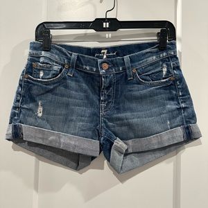 7 For All Mankind- denim shorts - size 26